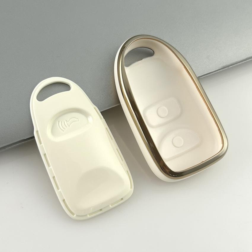 3 Buttons Tpu Shell Fob Holder For Hyundai Tucson 2005 Santa Fe 2008 I10 Ix25 Grand Stareks Car Smart Key Cover Case Accessories