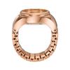 Fossil Ladies Wristwatch Ring ES5247 Pink Gold