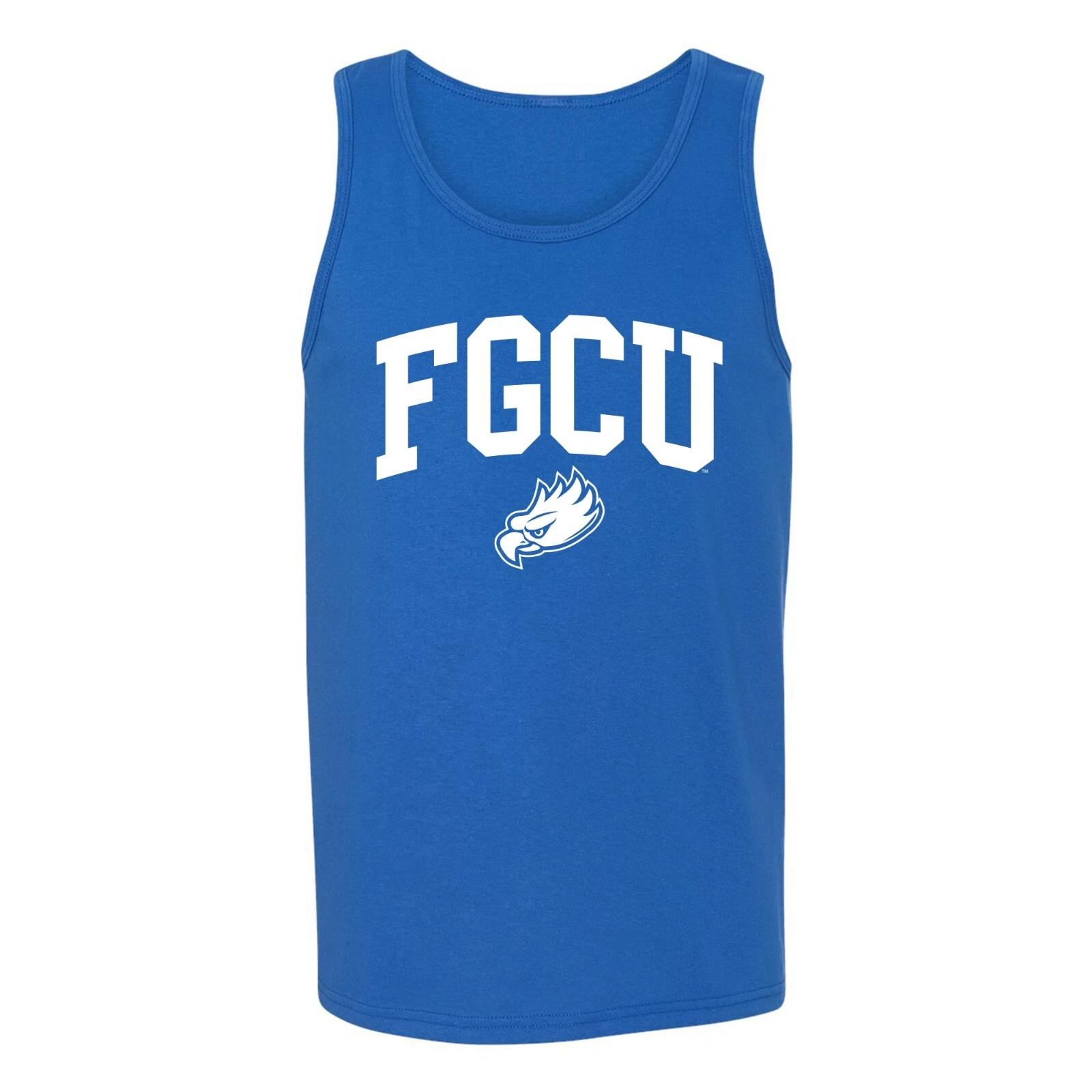 FGCU Arch Logo Tank Top - Royal S