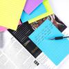 Lined Sticky Notes 4X6 in Bright Ruled Stickies Colorful Super Sticking Power Memo Pads, 45 Sheets/pad, 6 Pads/Pack