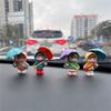 Cuplu umbrelă drăguță Decorație interioară a mașinii Figurine de acțiune Oglinda retrovizoare automată Ornamente pentru tabloul de bord pentru accesorii auto