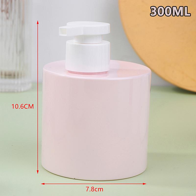 200/300Ml Press Pump Bottle Liquid Lotion Dispenser Plastic Refillable Bottles Empty For Travel Shower Gel Soap Container