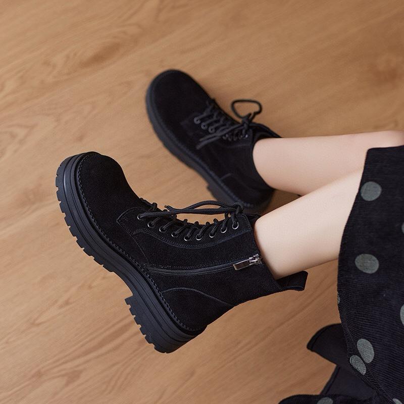 Martin Boots Casual Leather Boots Short Boots
