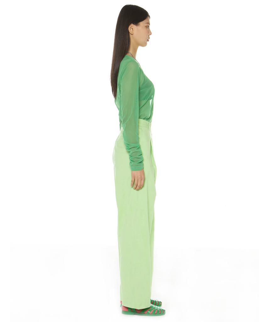 Suki Wide Long Leg Pants (Melon Milk)