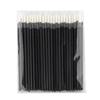 50-Pack Waterproof Eyeliner & Lip Brushes - Portable, Single-Use Fiber Makeup Pens