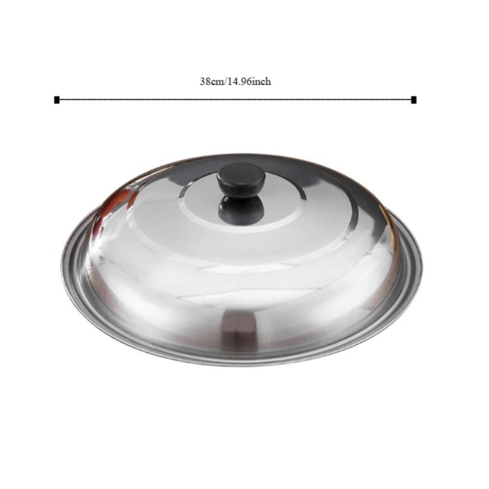Universal Round Pot Lids Cover 28/32/36/40cm Cooking Pot Wok Lid  Kitchen Accessories
