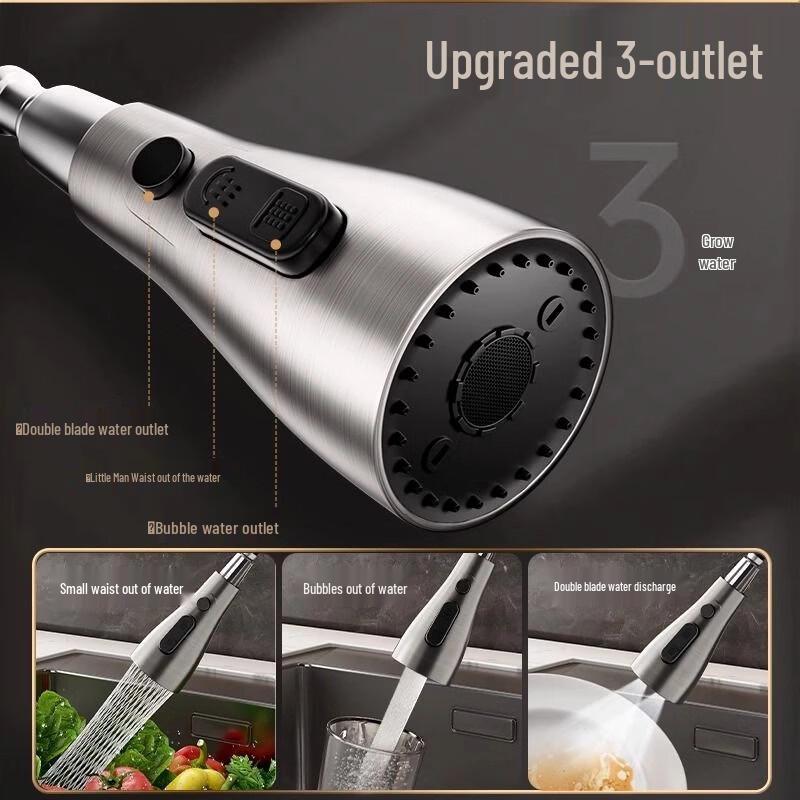 TLXT Kitchen Pull-Out Faucet