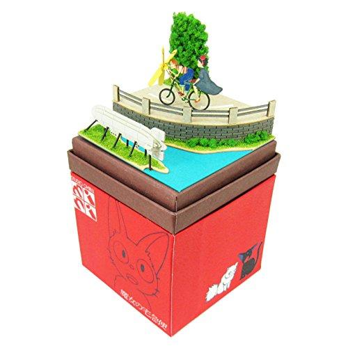 Sankei Studio Ghibli Mini Kiki's Delivery Service Dragonfly and Propeller Bicycle Non-Scale Paper Craft MP07-10