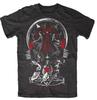 2025 Top Blackcraft Cult Graphic T-Shirt Cotton Relaxed Fit Short Sleeve Tee with Gothic Skull Wings Design OverSized Tee