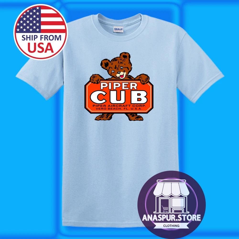 Piper Cub Men s Light Blue Size S-5XL L