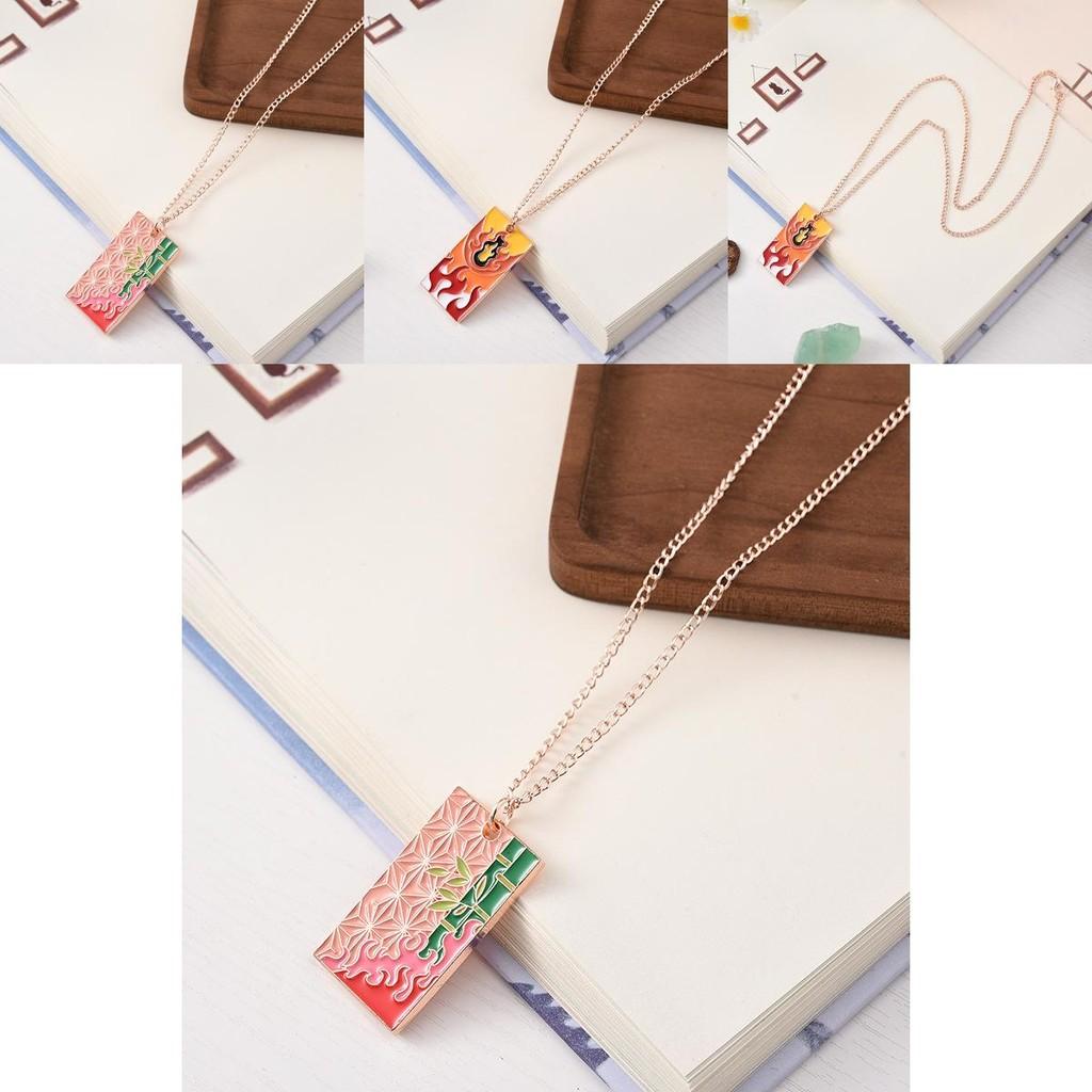 Demon Slayer Kimetsu No Yaiba With Zinc Alloy Pendant For Anime Fans