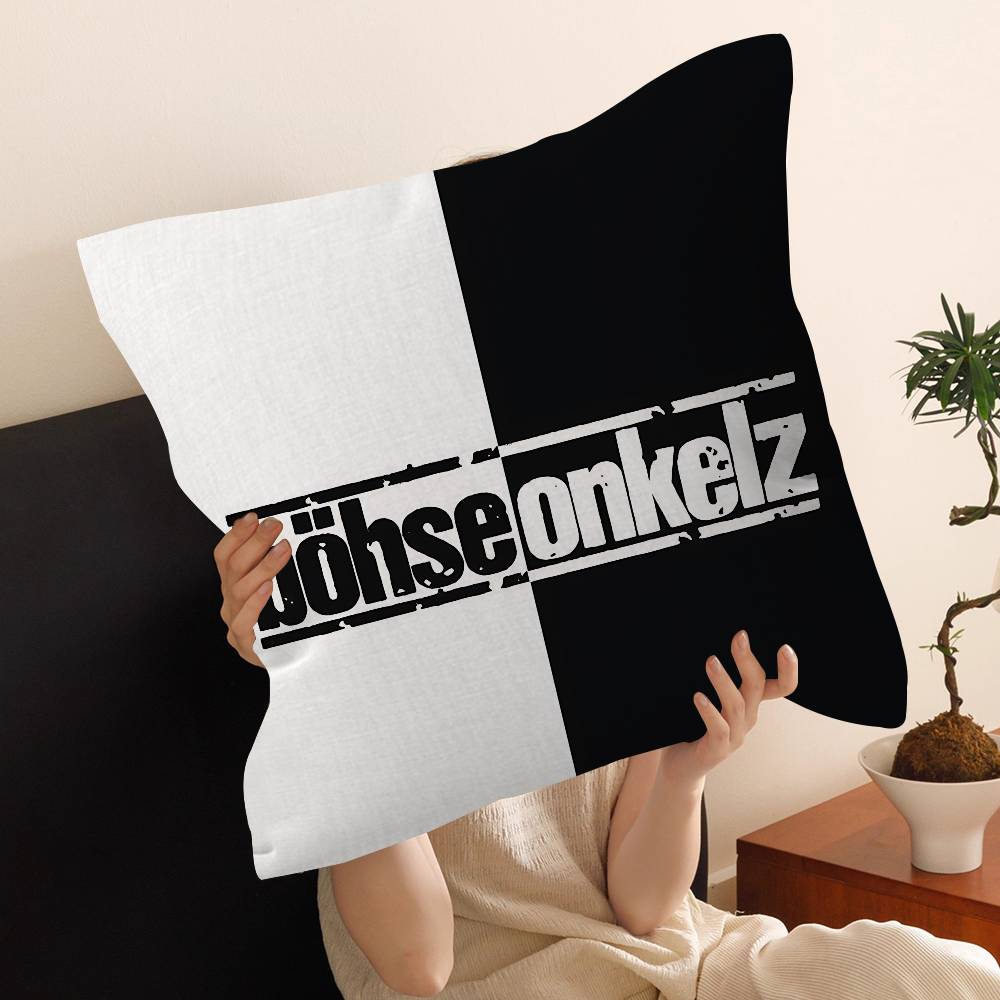Germany Bohse Onkelz Cushion Cover Polyester Sofa Cushions Decorative Throw Pillows Home Decoration Pillowcover