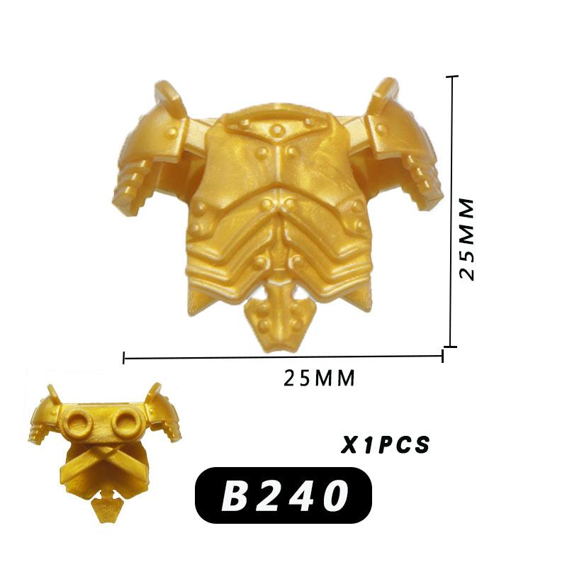 20Pcs Kerui Movie Medieval Character Figure Weapon Accessories Armor Assembling Children'S Toys B558