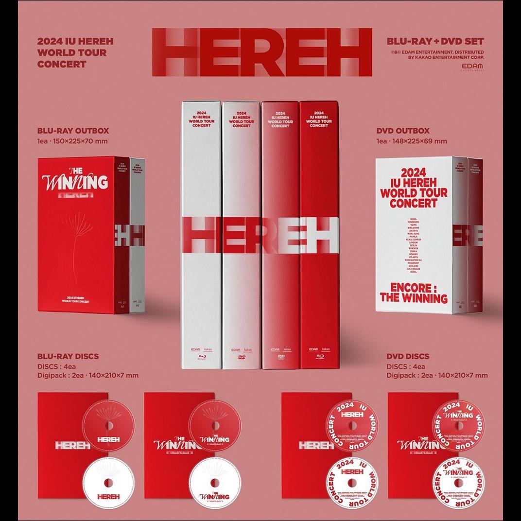 Pre-order] IU - 2024 IU [HEREH] WORLD TOUR CONCERT (DVD