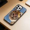 D-Funny Animals  Phone Case For iPhone 17,16,15,14,13,12,11 Plus,Pro Max,XS,Colorful Silver Phone case Funda Cover