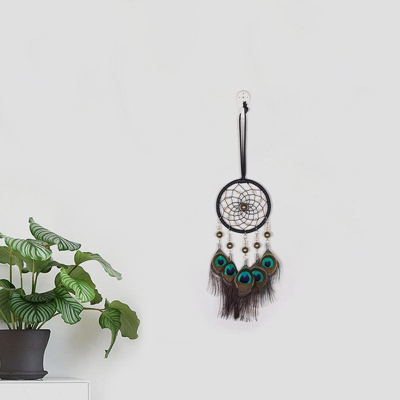 Mini Dream Catcher Car Pendant Wind Chimes Feather Ornament Home Decor And Wall Hanging Adornment Premium Durable
