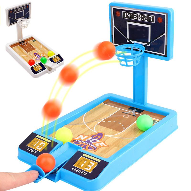 Board Game Mini Basketball Finger Shooting Machine Party Table Interactive Sport Games Parents Children Boys Girls Desktop Toy