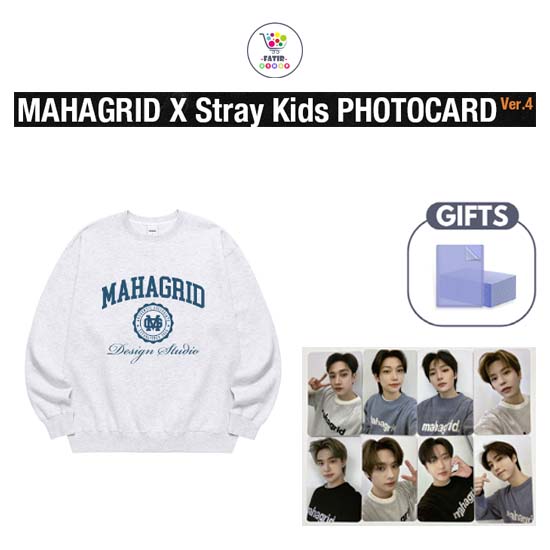 

ТОЛСТОВКА MAHAGRID X Stray Kids AUTHENTIC (Фотокарта вер.4)