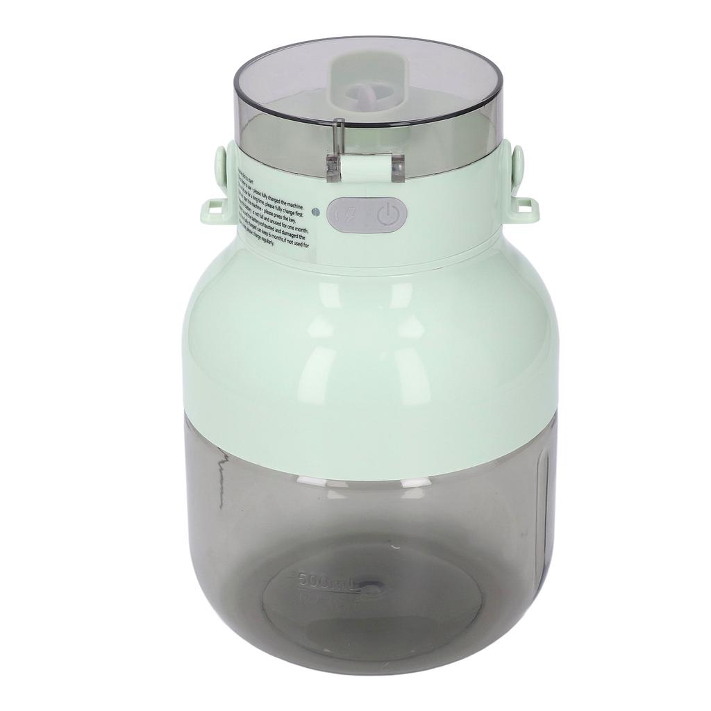 Portable Blender 70W USB Rechargeable 4 Blades 1L Capacity Portable Juicer Blender with Shoulder Strap