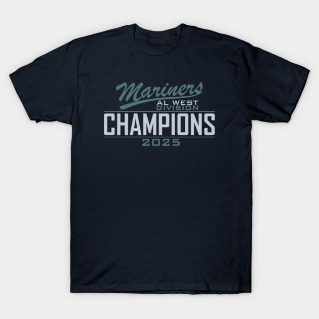 Mariners AL West Champs T-Shirt Unisex T-Shirt XL
