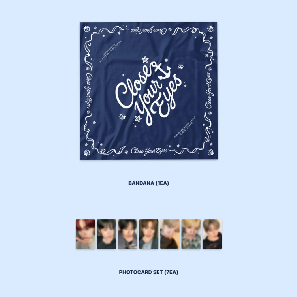 Pre-order CLOSE YOUR EYES 2026 Season's Greetings MD Bandana