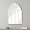 Gothic Window Mirror Self Fake Sticker Easy to Install Opp Bag Mz477a