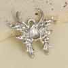Silver Color Animal Pendant Owl Flamingo Butterfly Stainless Steel Pendants For Jewelry Making Supplies Birds Charm DIY Findings