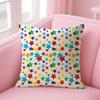 Stars Fashion Cushion Cover Natural Linen Pillow Case DoubleSided Print Decorative Sofa Pillowcase Home Decor Gift