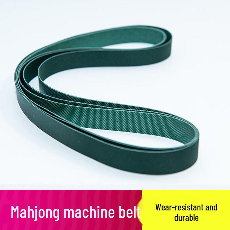 

Set of 4 Automatic Mahjong Machine Conveyor Belts - Universal Fit, Choose Circumference and Width Set of 4, Circumference 740mm, Width 18mm