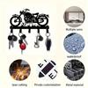 Multifunctional Metal Key Holder Wall Mounted Organizer for Kitchen Bathroom Entryway