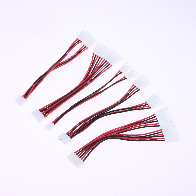 Xh2.54Mm Y-Splitter Cable Male To 2 Female Connector 26Awg Power Extension Cord 2/3/4/5/6 Pin Splitter Cable Adapter