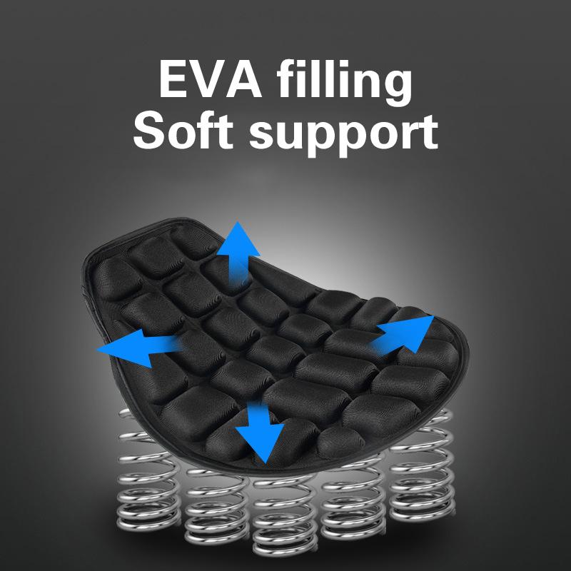 Motorcycle Seat Cover Air Pad Motorcycle Air Seat Cushion Cover Pressure Relief Protector Universal Motorcycle Seats