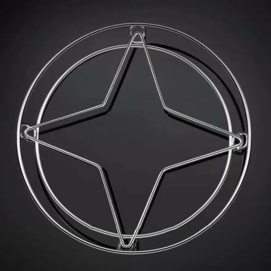 Edelstahl Topfregal Küchenorganisator Hitzebeständig Nicht Leicht Verformbar Kochen