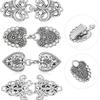 1/4pcs Vintage Sweater Swirl Clip Cape Cloak Clips for Dress Retro Cardigan Clip Shawl Clasp Shirt Button Clip for Girl Women