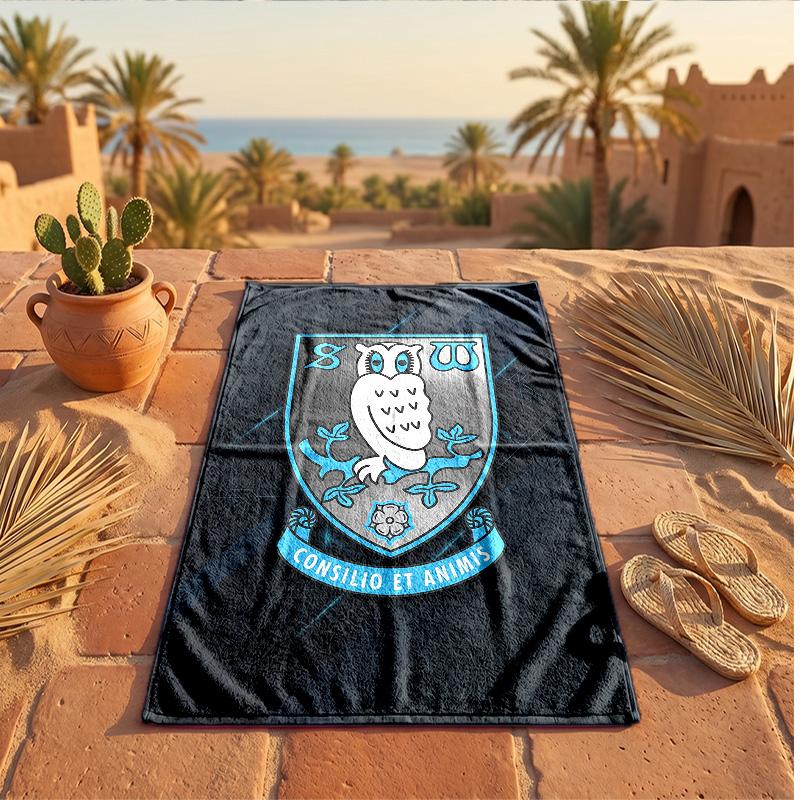 Sheffield Wednesday Theme Beach Towel Soft Quick?dry Towel For Summer Beach Vacation Swimming