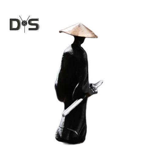 

Статуэтка Странствующего Рыцаря, винтажная статуя в китайском стиле Youxia, скульптура рейнджера из смолы, домашний офис, настольный сад, украшение, орнамент, рождественский подарок B