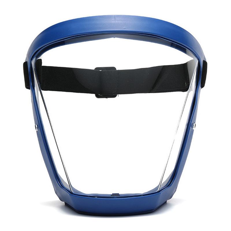 Arbeitsschutzmaske Transparentes Gesichtsschutzvisier Gesichtsschutzmaske Schützend Beschlagfrei Staubdicht Heimküchenwerkzeuge Vollgesichtsmaske