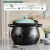 Zhishi 5.0L High-Temperature Claypot Casserole