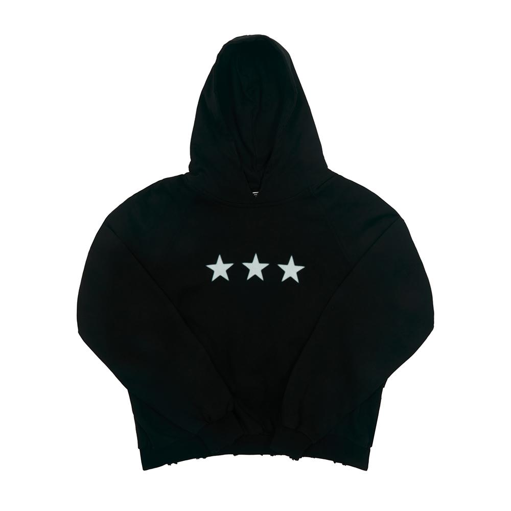 I Earth Star Hoodie [Black] Black/M