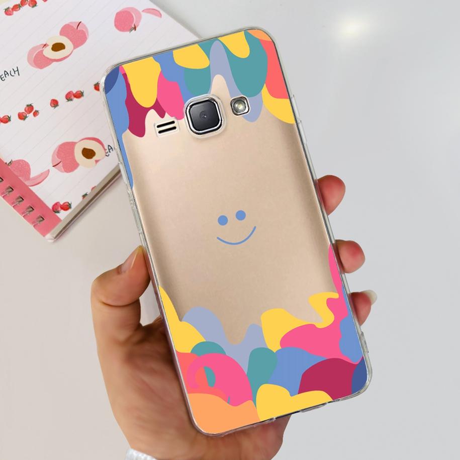 For Samsung J1 2016 Case SM-J120F Cover Fashion Marble Flower Soft Silicone Phone Cover For Samsung J1 Mini J105F J 1 2016 Funda