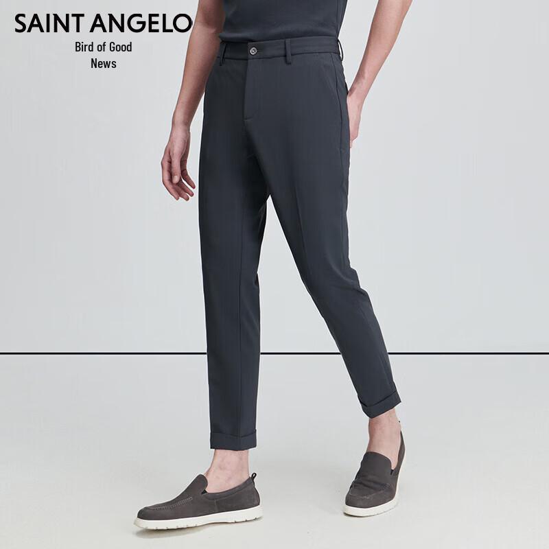 Baoxiniao Men's Cropped Tapered Casual Pants