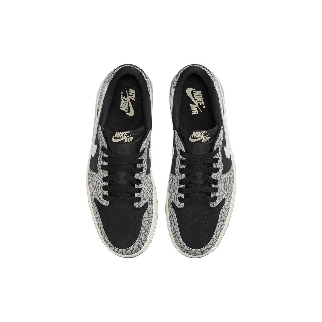 Jordan 1 Retro Low OG Black Cement GS CZ0858-001