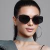 Coole Vierkante Bril I: Modieuze Individuele En Avant-garde Zonnebril Polygonaal Metalen Zonnebril 386