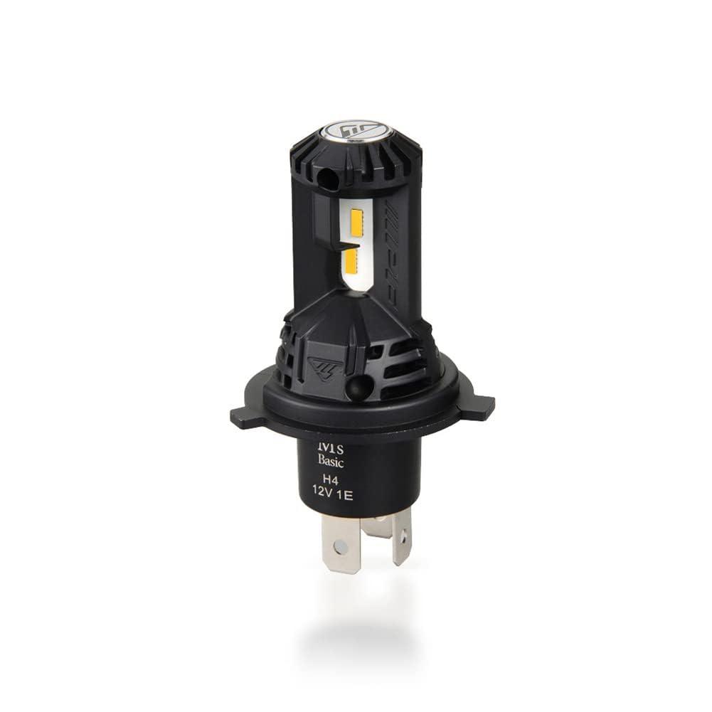 

Базовая светодиодная фара для мотоцикла от IPF, умная лампа 1 M s, серия, 2600K, H4, размер галогеновой лампы, модель с вентилятором, лампа, AMZ-HE144M