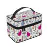 Große Make-up-Tasche Benutzerdefinierte Cartoon-Arzt Krankenschwester Enfermera En Apuros Tragbar Reißverschluss Reise Kosmetikpinsel Tasche Organizer