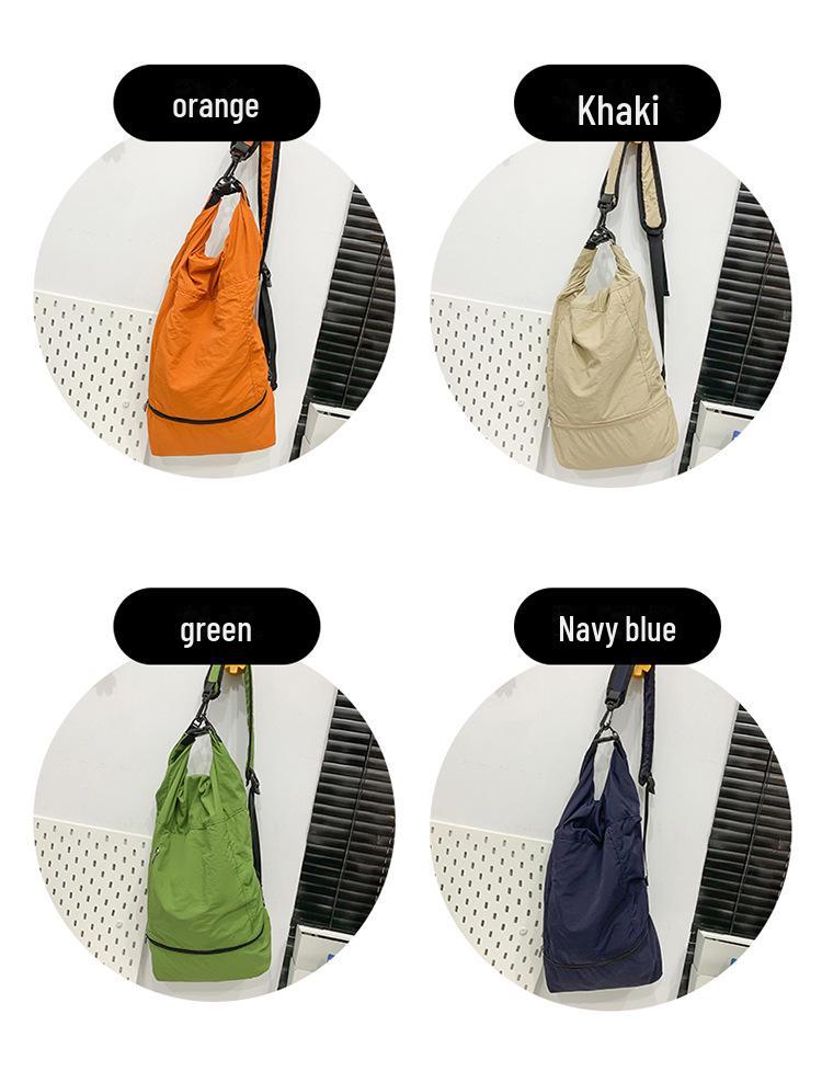 2024 Lightweight Roll-up Sports Travel Shoulder Bag - Large Capacity Fitness & Leisure