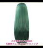CaseEden Cosplay Wig, Premium, 60cm Long, Heat-Resistant, Dark Green, 6099
