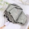Double-Layer Lace Embroidered Sun Umbrella for Women, Black Glue Coating for Sun Protection and Uv Protection, Princess Umbrella, Sunshade and Rain