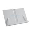 R6FF Folding Textbook Stand with Page Clip Reading Reading Stand 6 Angles Adjustable Textbook Stand for Textbook Music Scores