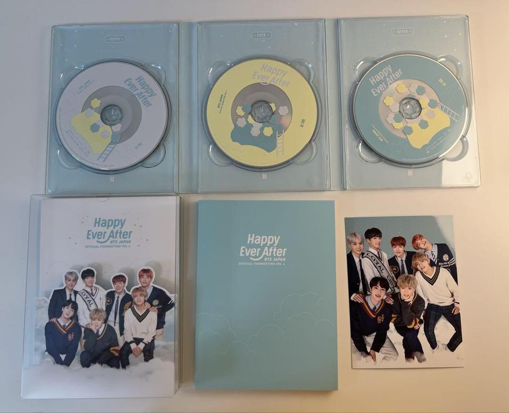 [USED] BTS Happy Ever After DVD (with Jin's trading card!)